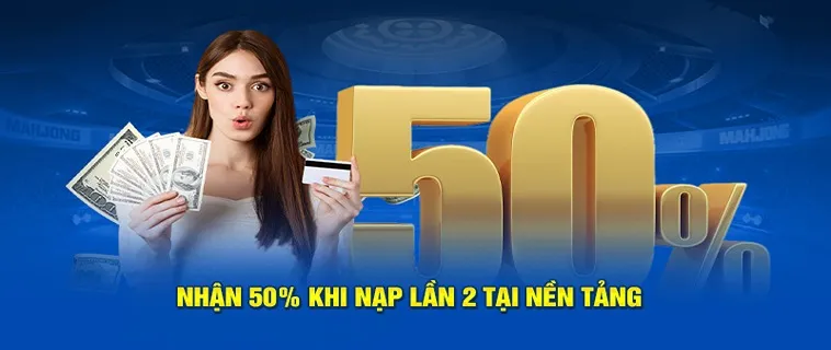 Oppa888: Nạp Lần 2 Tặng 50% Giá Trị - Cơ Hội Vàng Cho Bet Thủ